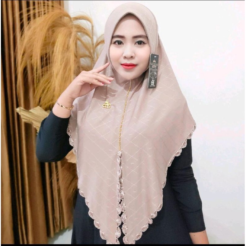 hijab instan fo mikaya sulam mewah