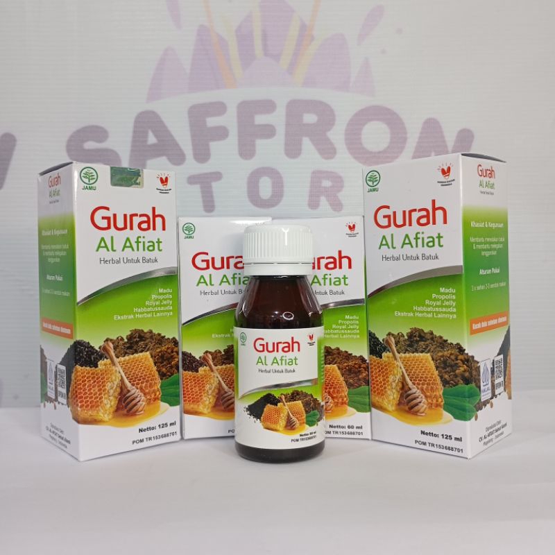 

Madu Gurah Al Afiat Herbal Untuk Batuk 125Ml