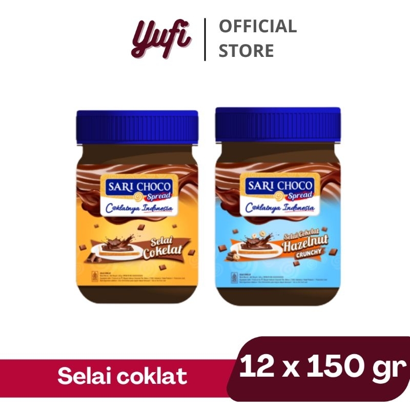 

Sari Choco Spread 150 gram 1 kardus