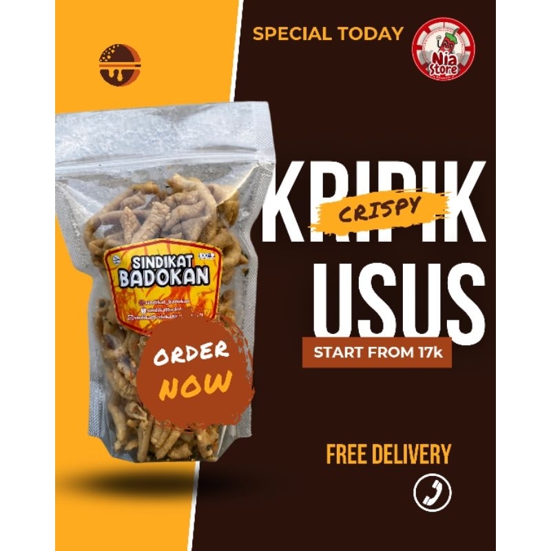 

nia store nia store kripik usus original dan pedas daun jeruk keripik usus daun jeruk usus crispy cod bayar di tempat