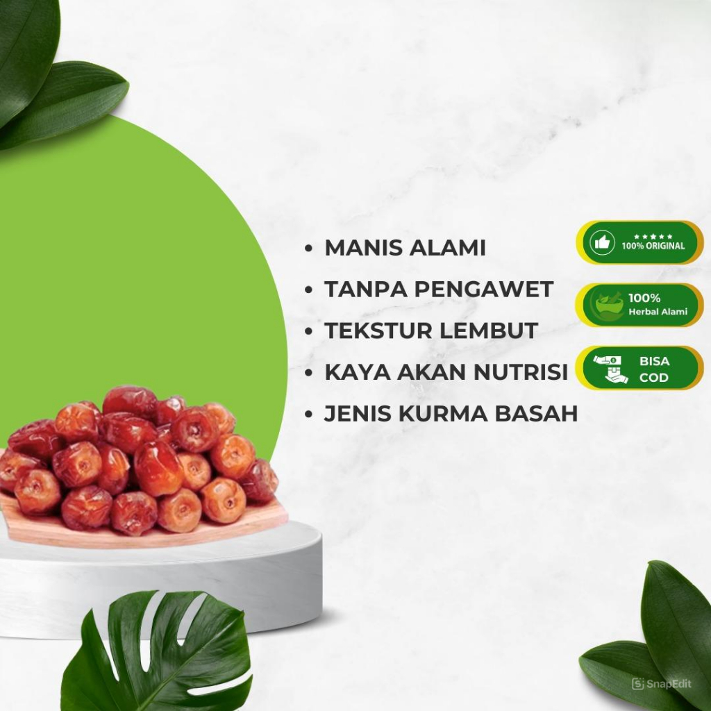 

Sukkari Kurma Raja Basah Manis Alami