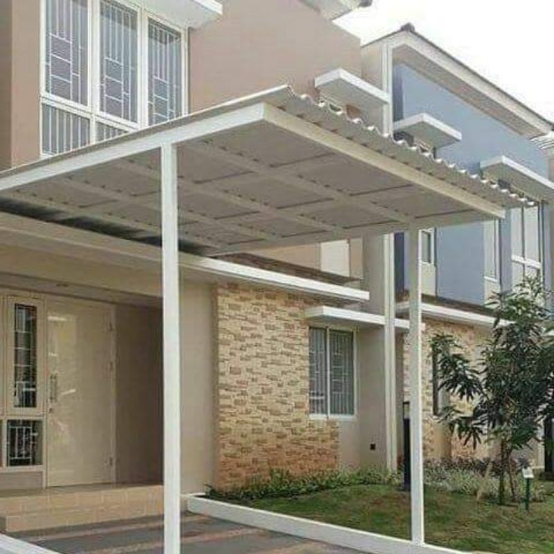 kanopi besi atap alderon