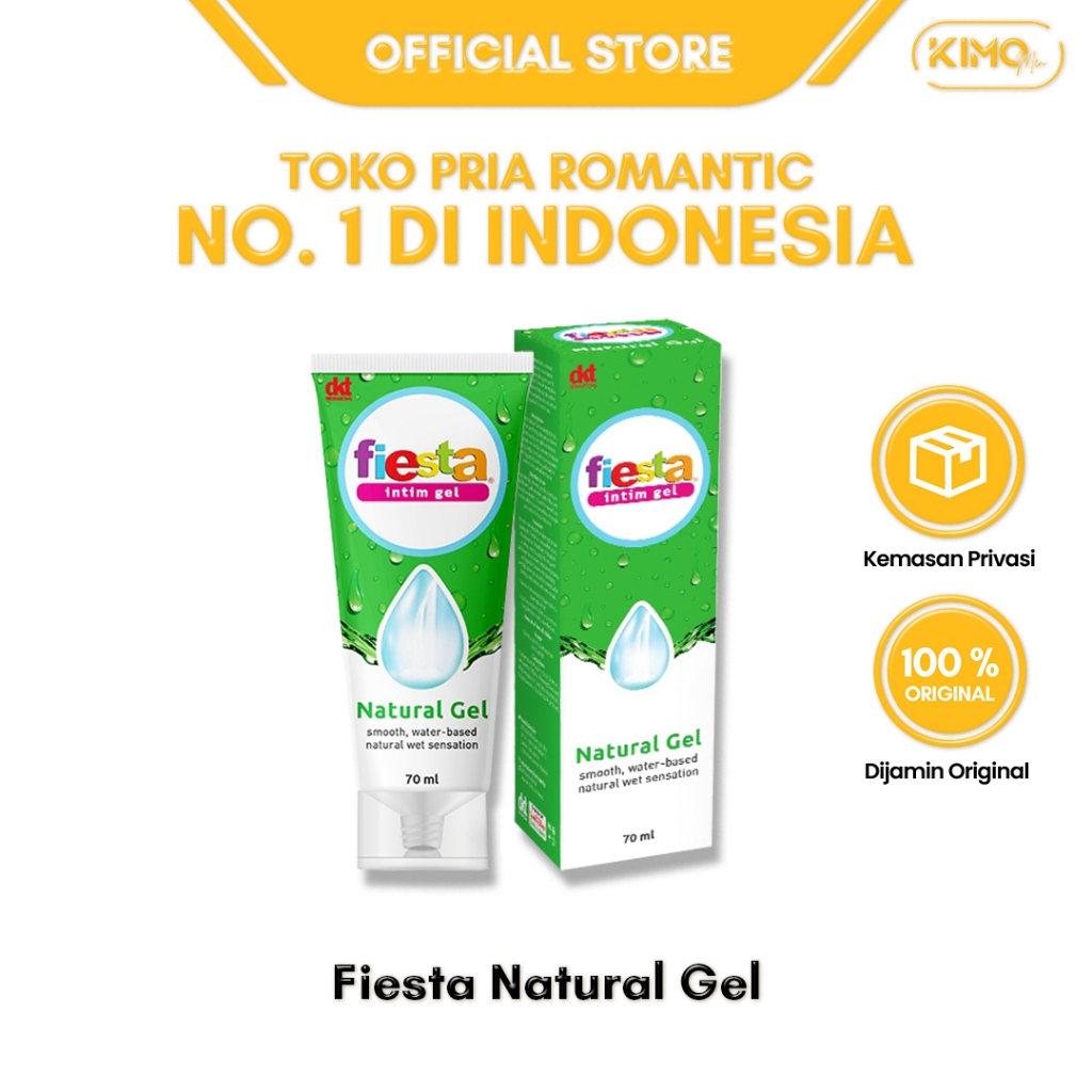 Fiesta pelumas gel natural @70Ml