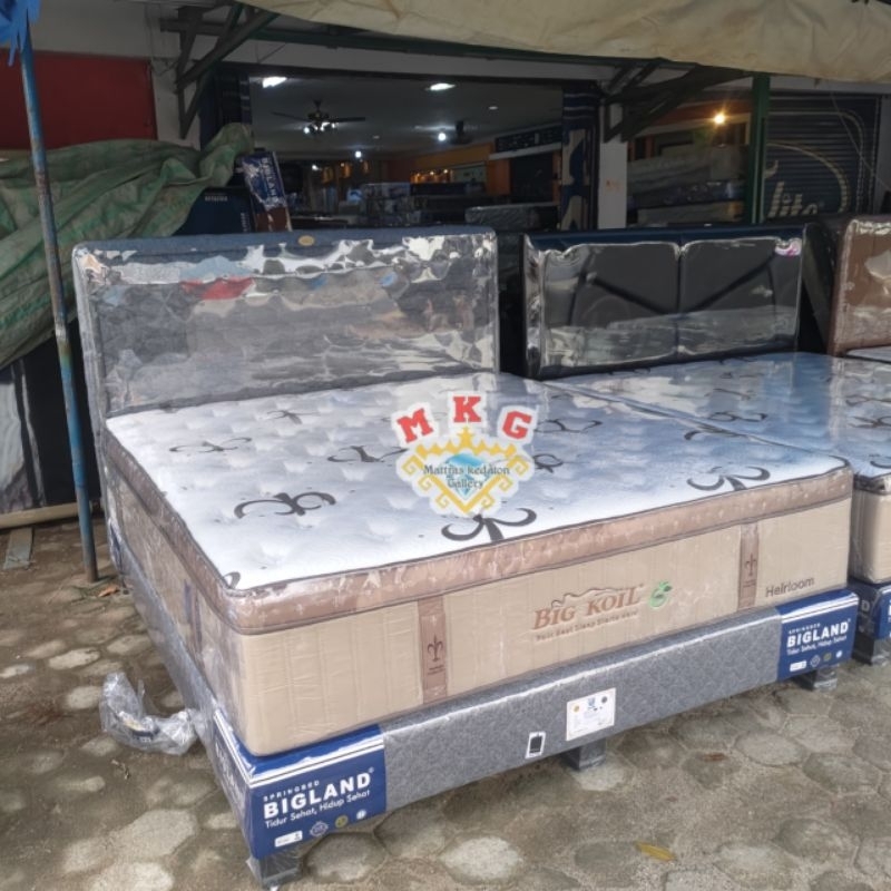 Bigkoil Heirlom set original bigland - kasur high end bigland springbed