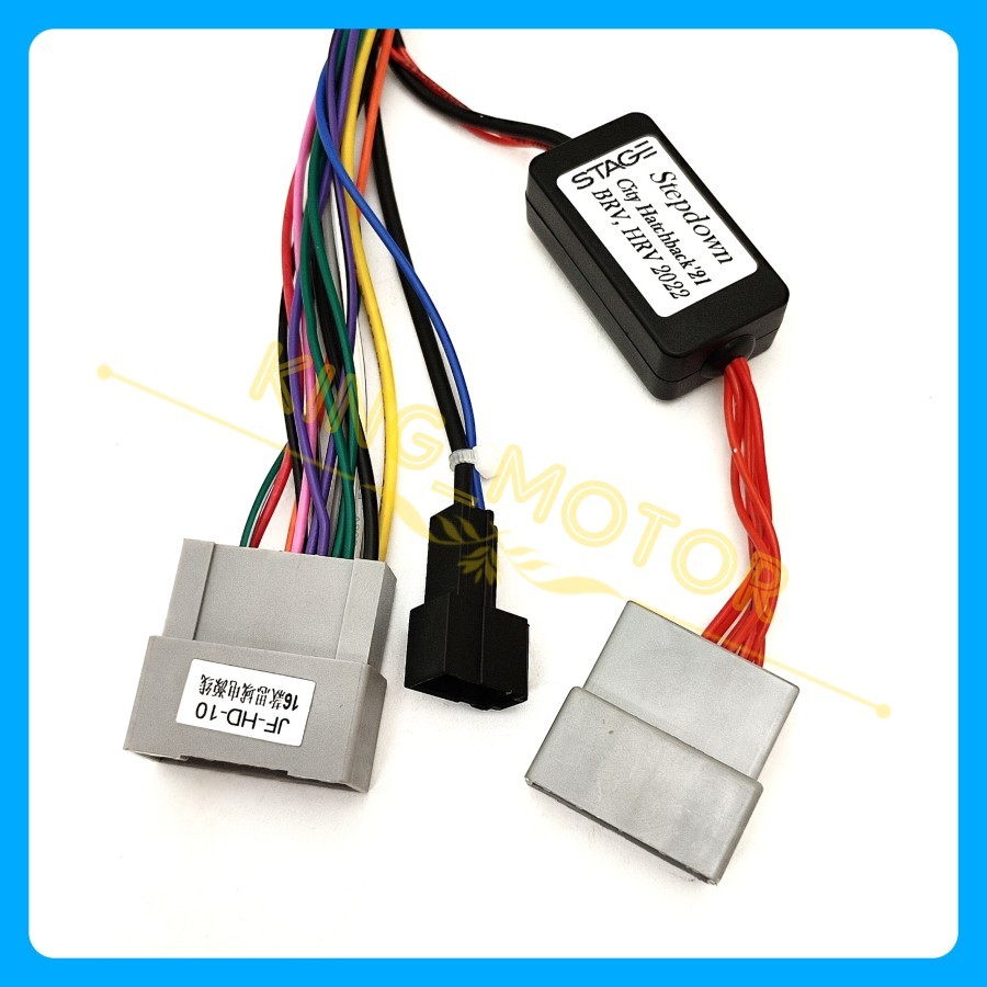 Soket Kabel HU Android + Step Down Kamera PnP BRV-HRV 2022
