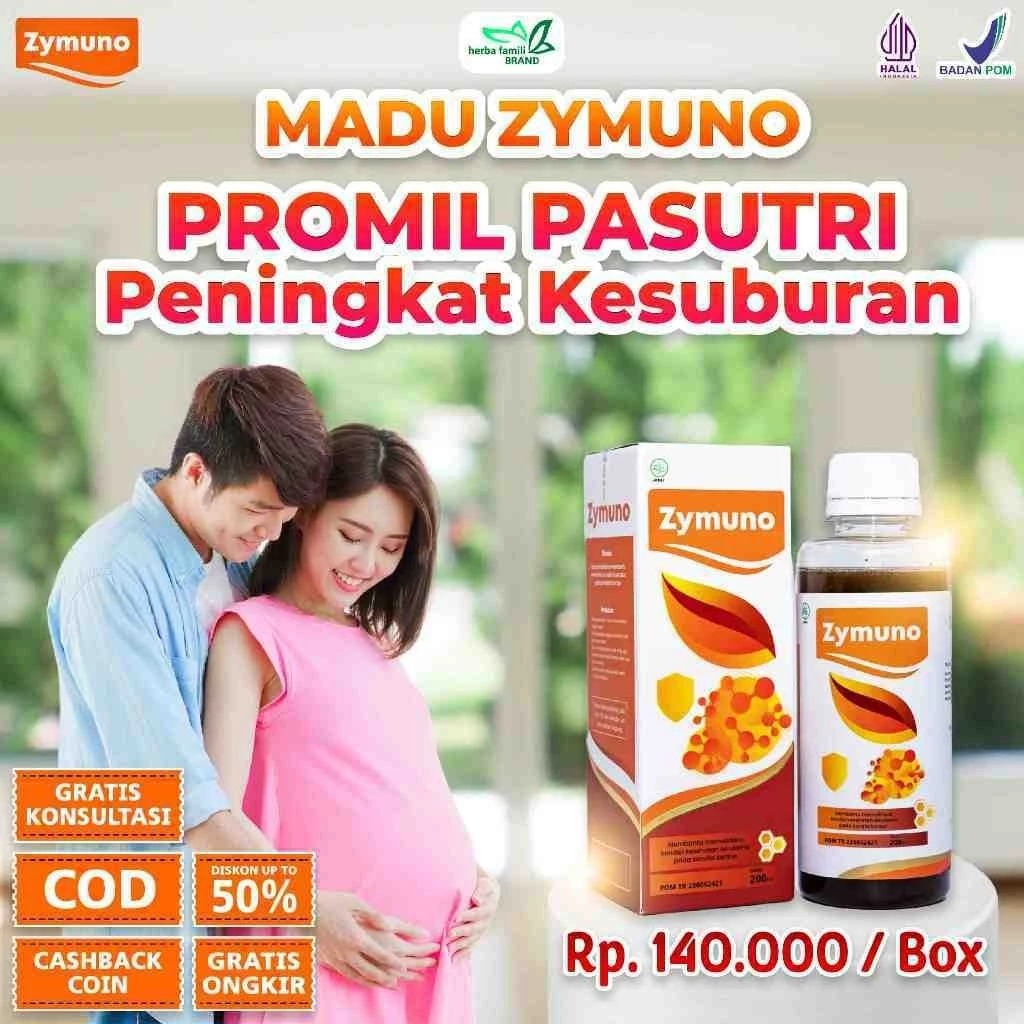 Zymuno Booster Alami untuk Promil - Madu Zymuno Original Zymuno Store Zymuno Asli Zymuno Ori