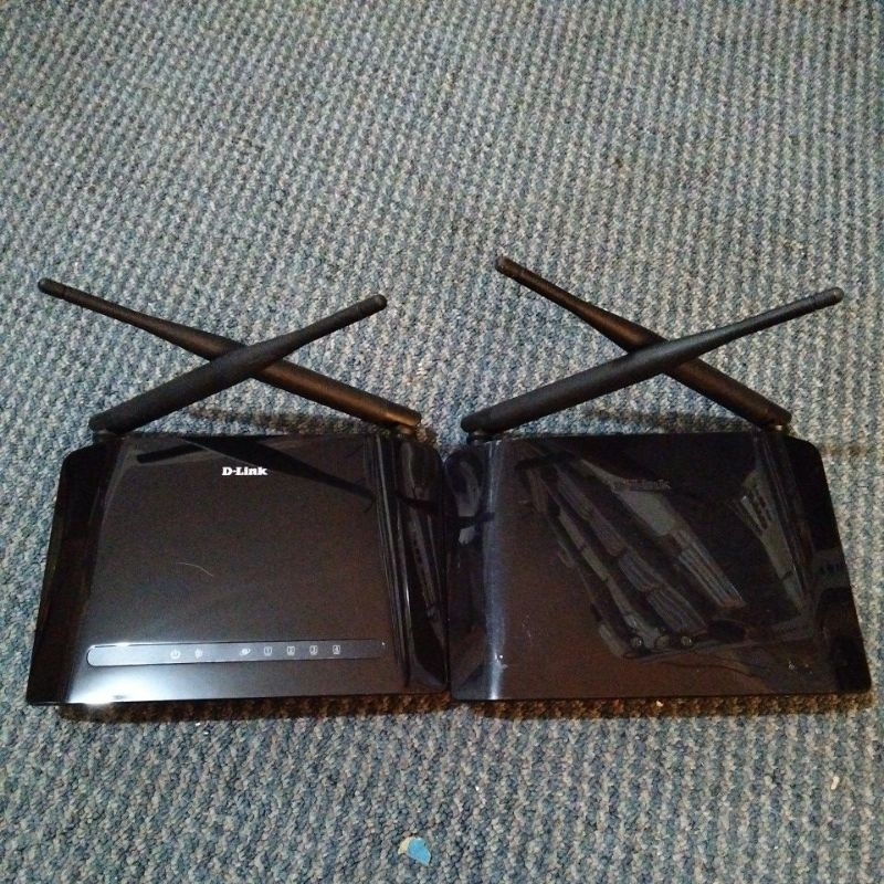 D-Link dir612 unit dan adaptor