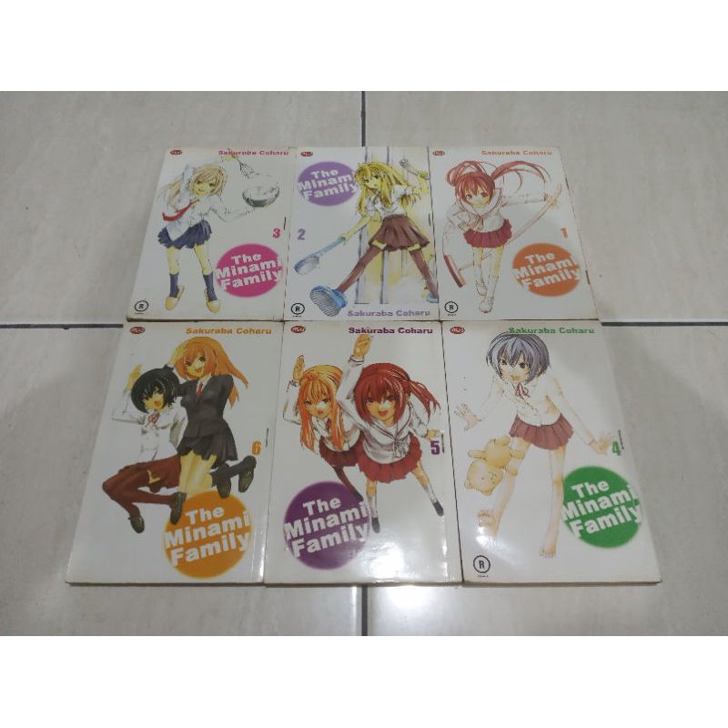 Komik Minami Family 1-6 Tamat Bonus Sampul