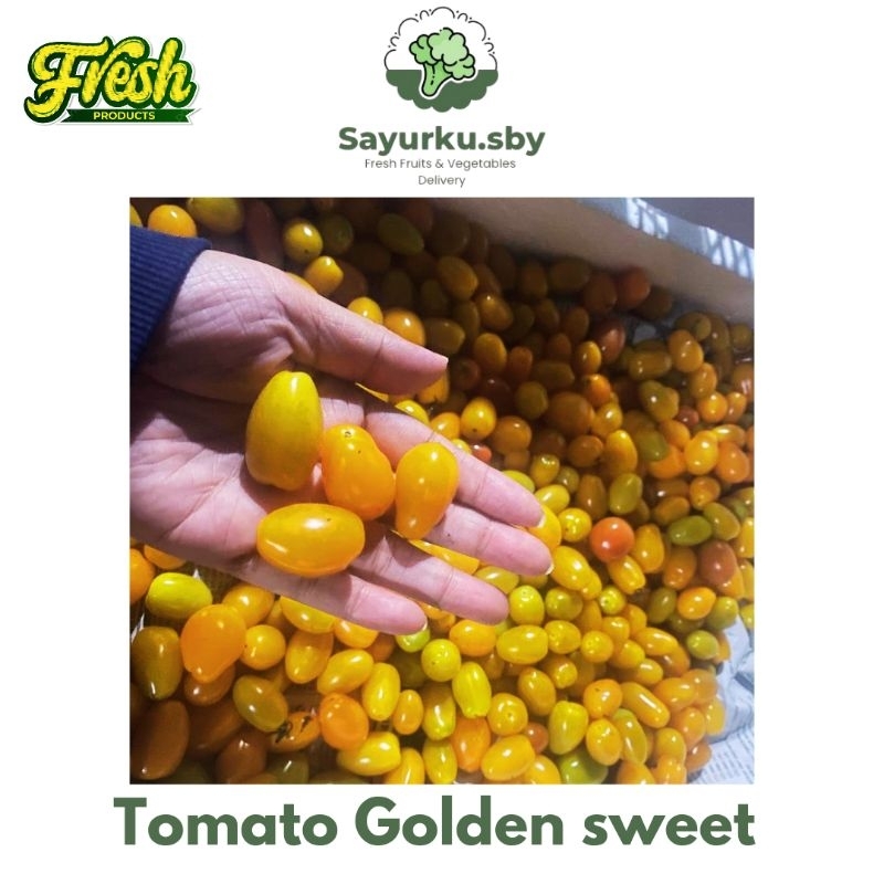 

Sayurku.sby (Bisa kirim instan) TOMAT CERRY KUNING / Golden Sweet 250GR