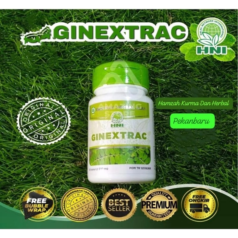 Ginextrac HNI HPAI 100% ORIGINALObat batu Ginjal, Batu Empedu