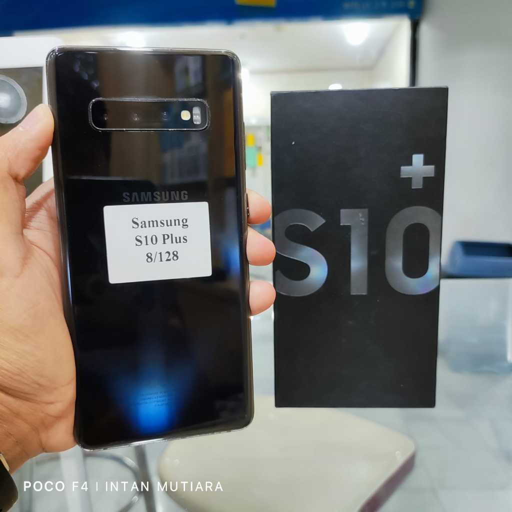 Samsung S10 Plus Ram 8GB Rom 128GB Bekas Original