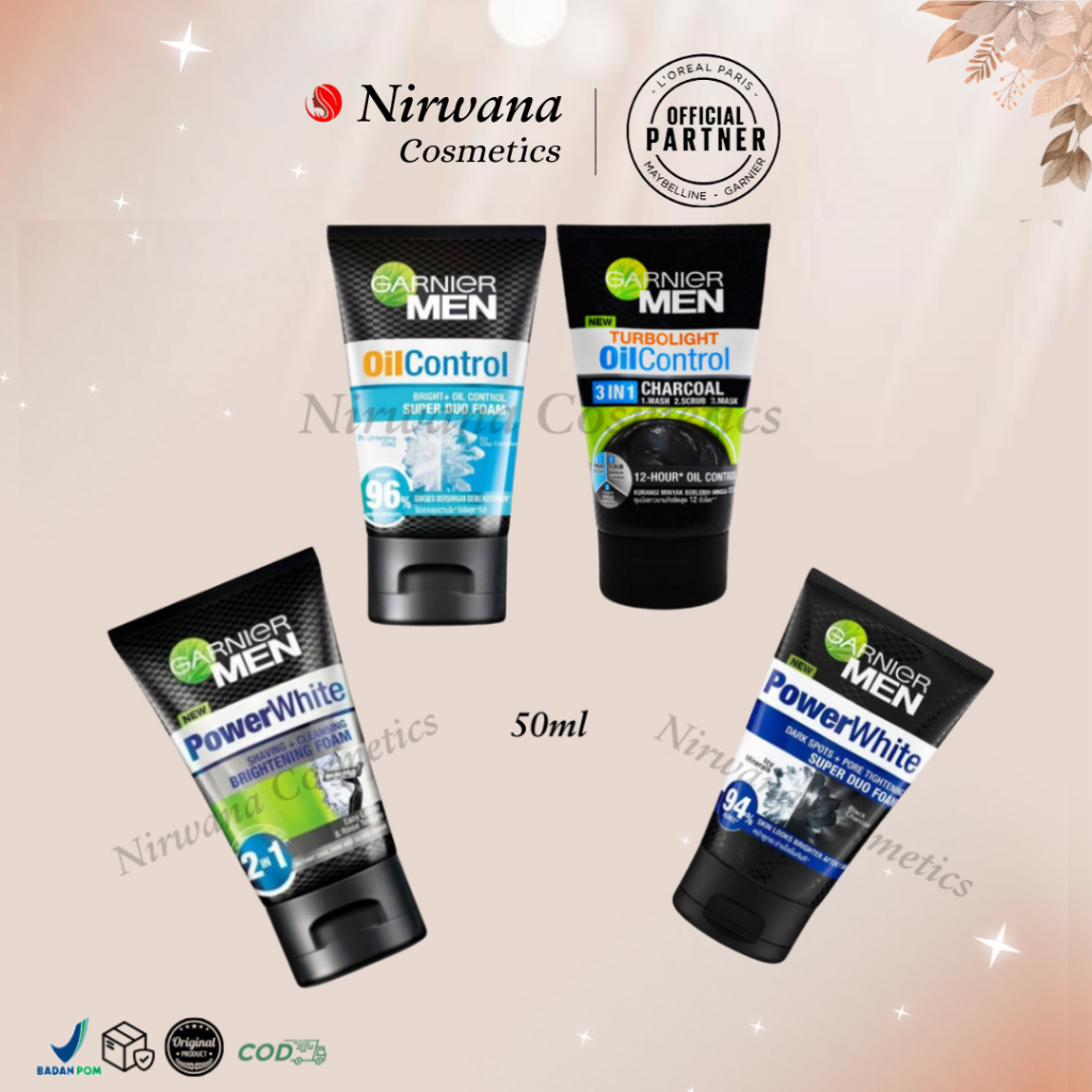 GARNIER FACIAL FOAM MEN 50 ML