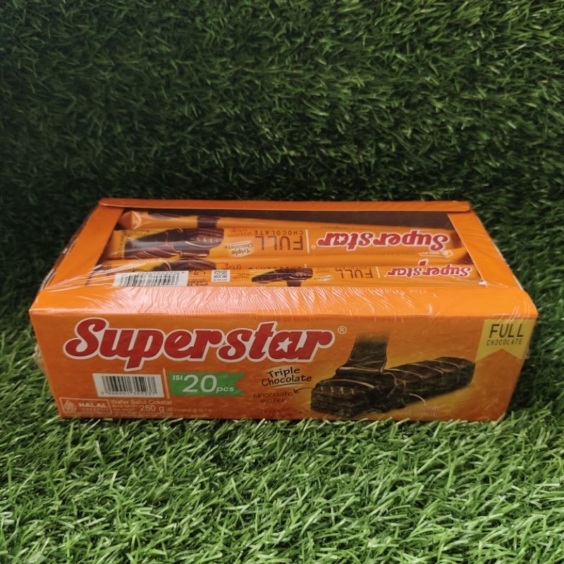 

SUPERSTAR WAFER COKLAT ISI 20PCS / SUPERSTAR SNAP ISI 12PCS