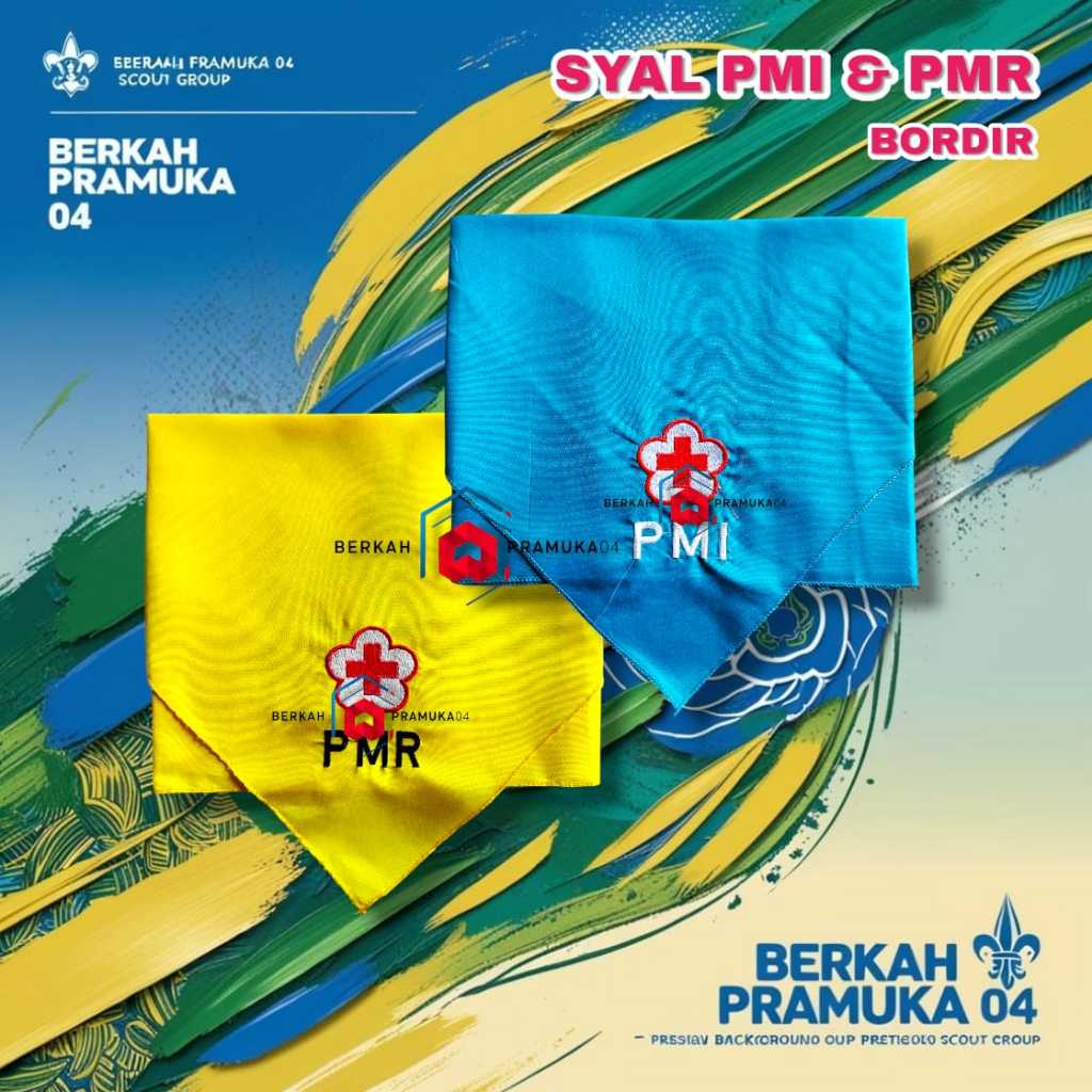 Slayer syal PMI PMR madya wira bordir