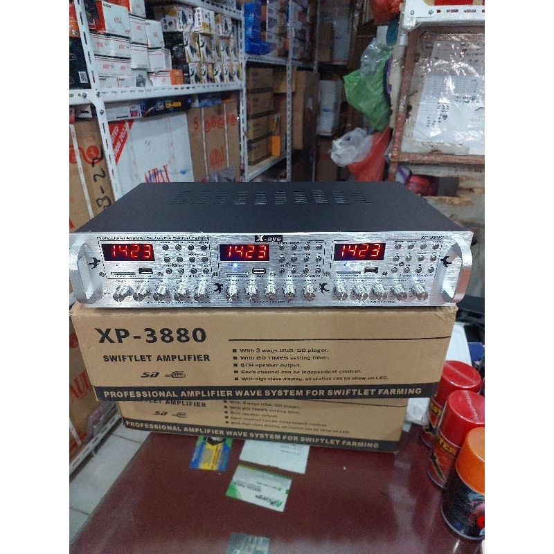 ampli walet xp3880.ampli walet 3player 3taimer