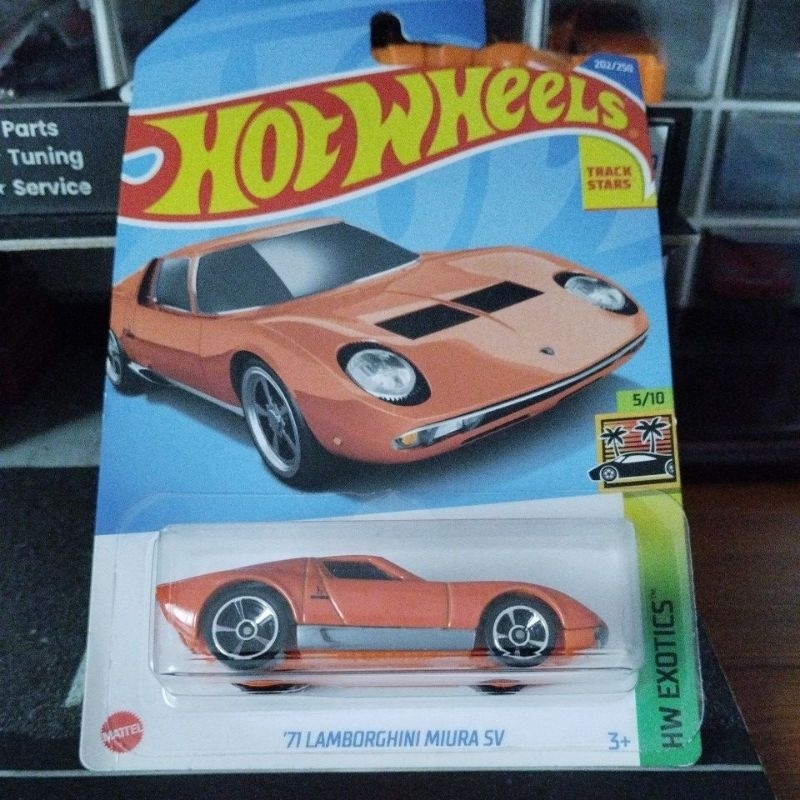 Hotwheels '71 Lamborghini Miura SV