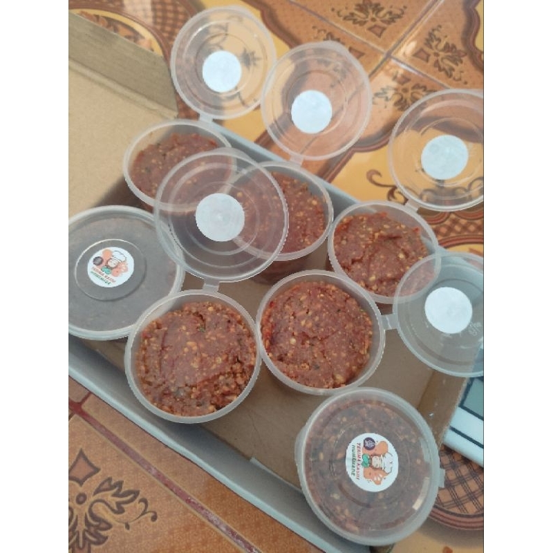 

Sambal Pecel Tradisional kemasan 150gram