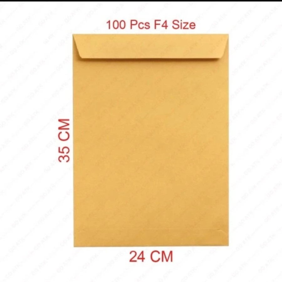 

Amplop Coklat Executive | F4/FOLIO | 1 pack 100 pcs