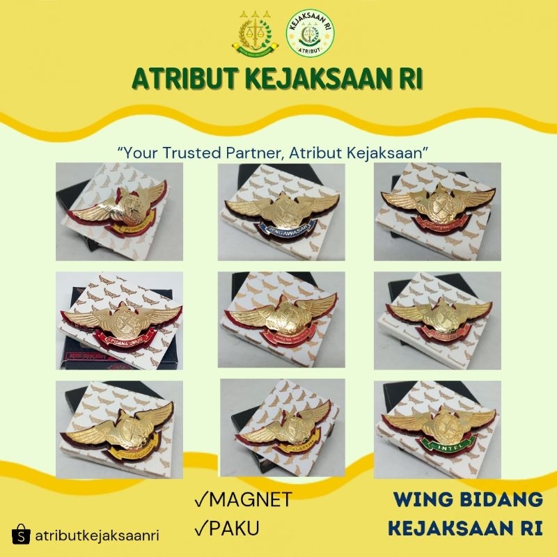 ATRIBUT KEJAKSAAN RI -  WING BIDANG TU KEJAKSAAN RI