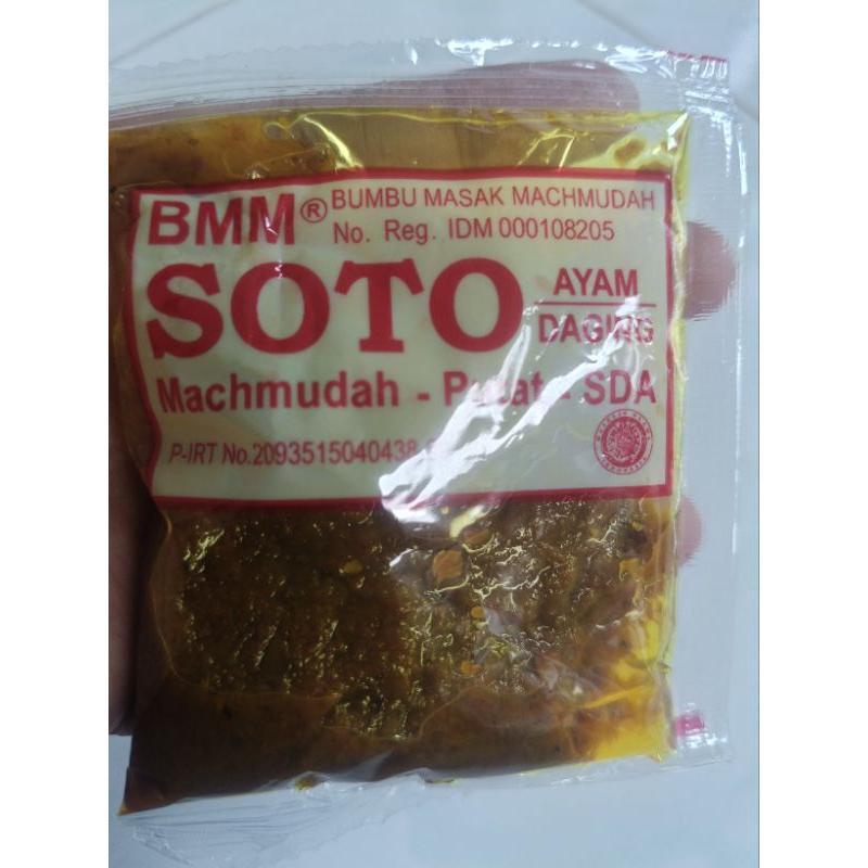 BMM  Bumbu SOTO.Bumbu Masakan Machmudah.