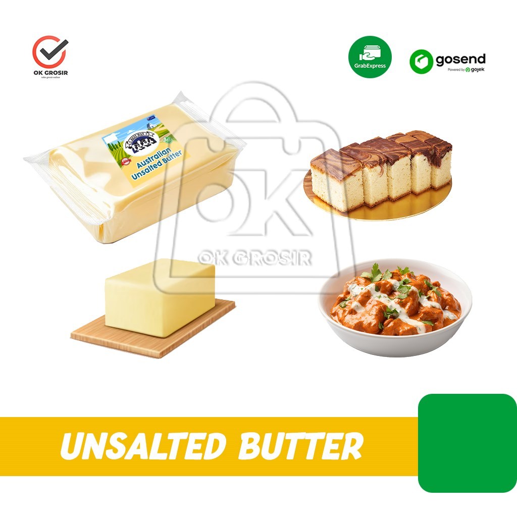 

Australian Unsalted Butter Best Way Mentega Tawar (KHUSUS INSTANT)