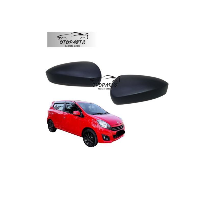 COVER SPION HITAM PELINDUNG SPION MOBIL DAIHATSU AYLA TAHUN 2020-2022 HITAM