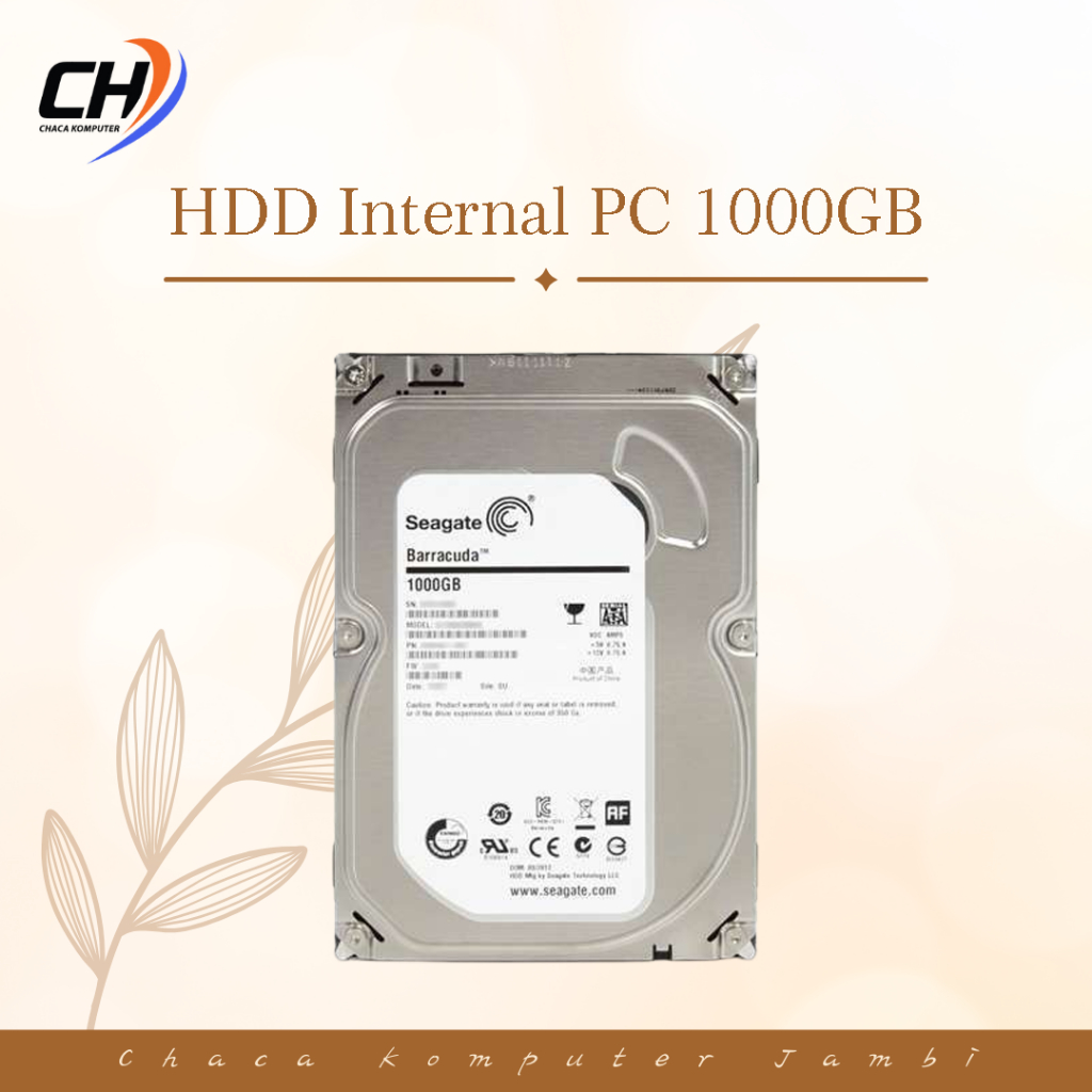 Harddisk Internal PC 1000GB/1TB Seagate Second