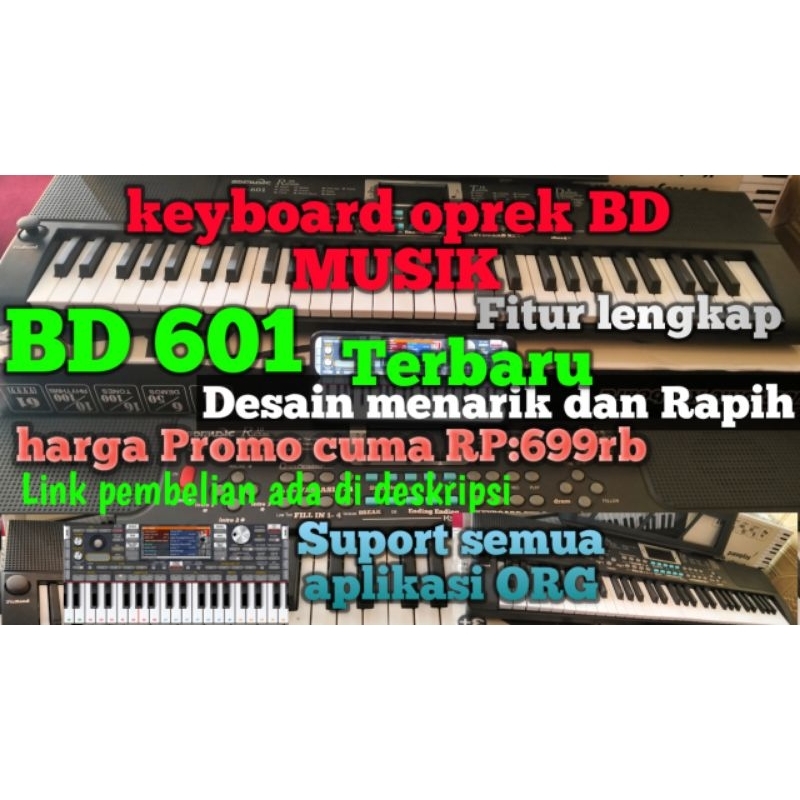 Keyboard oprek BD 601 Suport All ORG harga masih promo