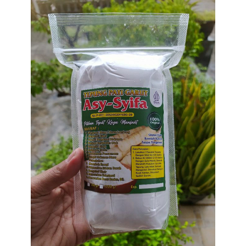 

Promo Tepung Pati Garut Irut Halus 500gram untuk asam lambung Pilihan Tepat Kaya Manfaat