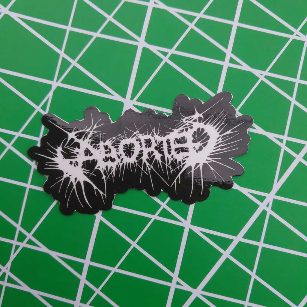 

STIKER ABORTED - BAND DEATH METAL LOGO STICKER VINYL ANTI AIR