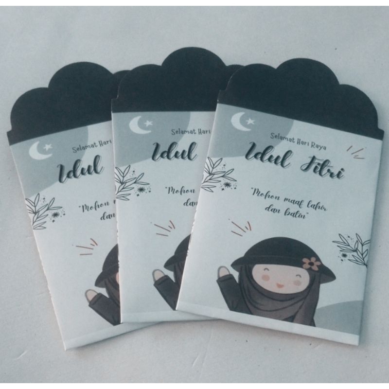 

Amplop lebaran medium (uang dilipat) isi 10pcs