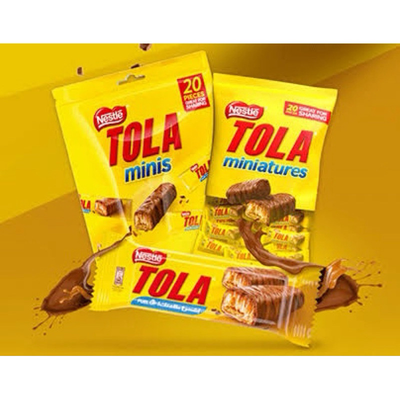 

NESTLE TOLA COKLAT CARAMEL VIRAL ISI 20 IMPORT FROM DUBAI