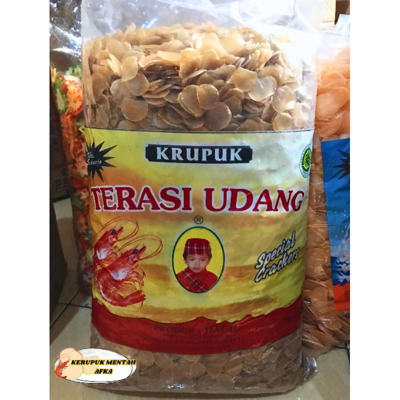 

[500 gr] Kerupuk Terasi Udang Mentah Dacil