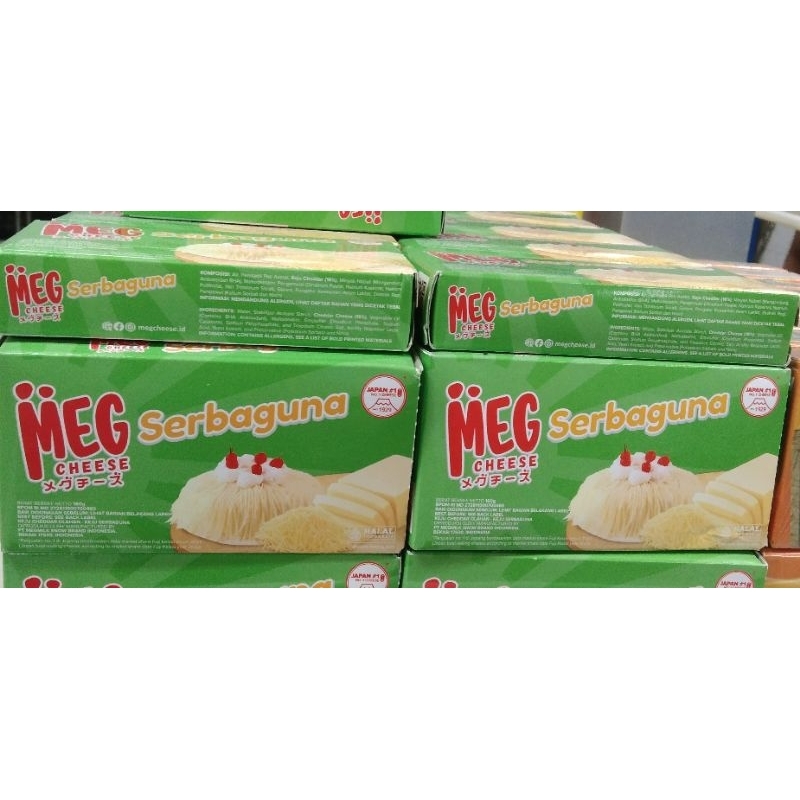 

Meg Cheddar Serbaguna 160 gram