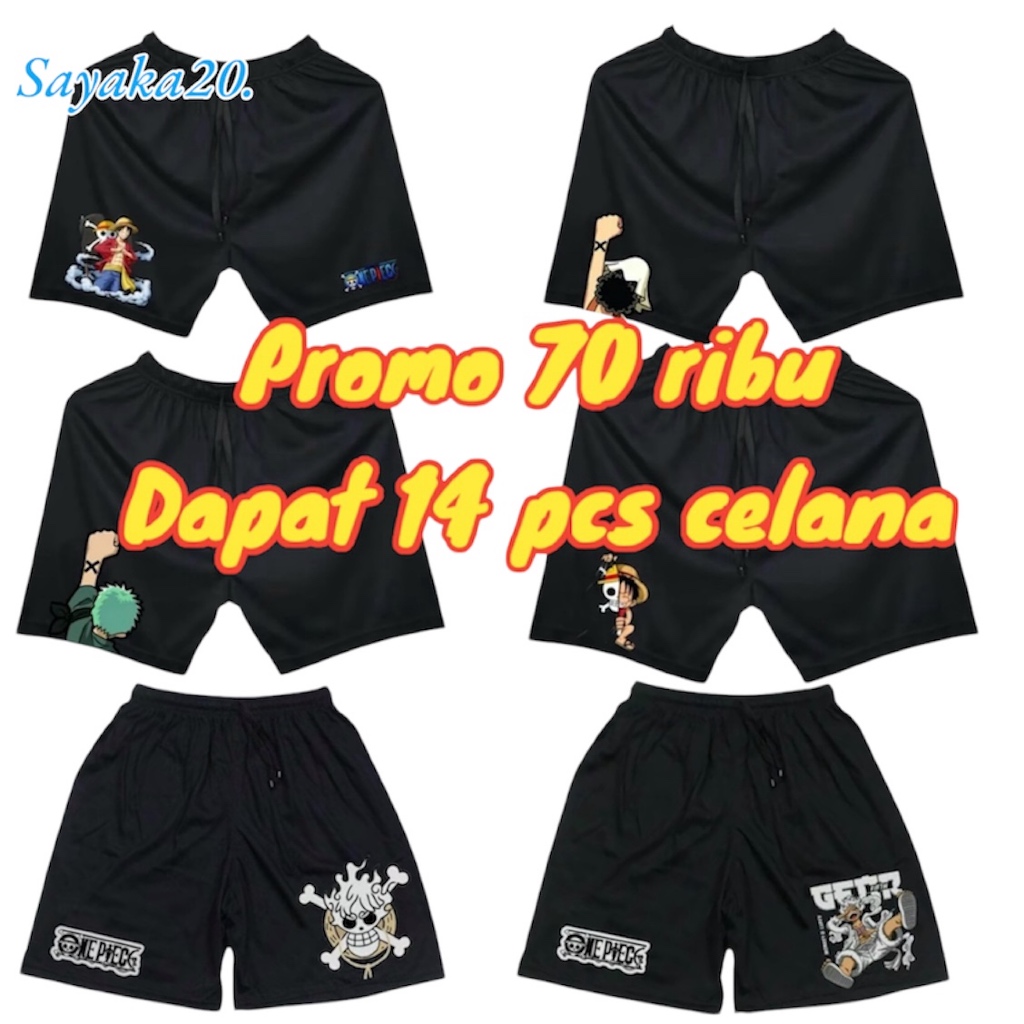 Promo 70 ribu dapat 14 pcs celana murah celana pria celana pria karakter boxer distro celana kolor m