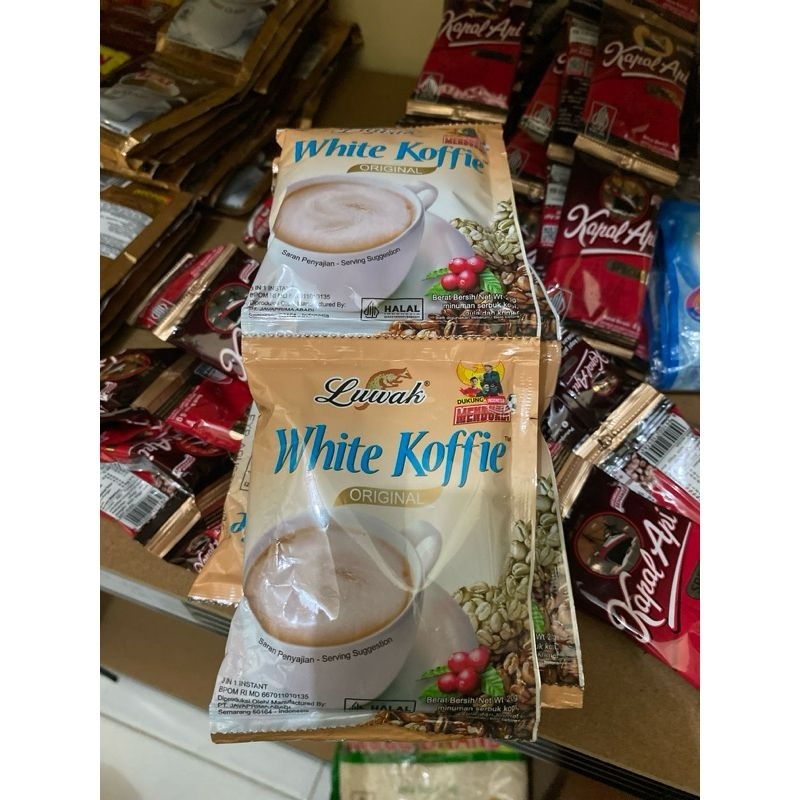 

Kopi Luwak White Koffie Original 10x20gr (Renceng)