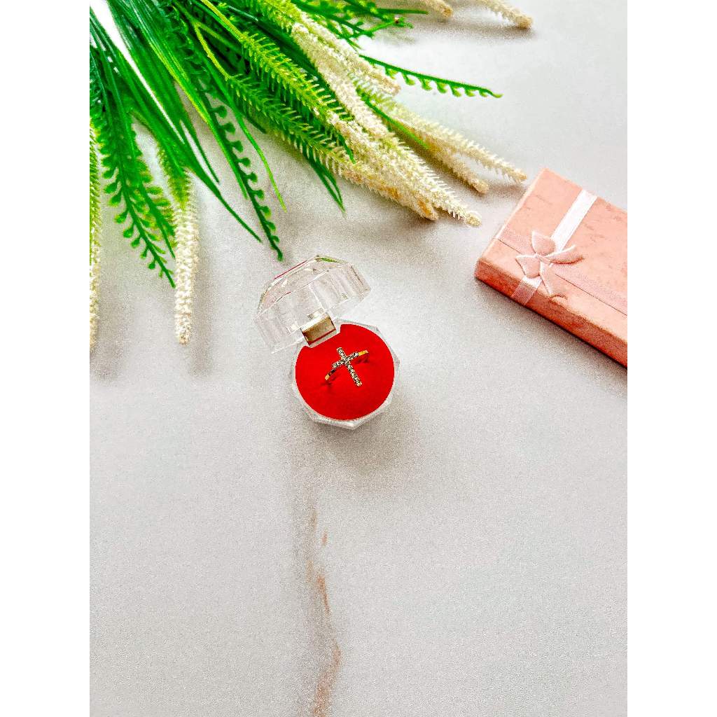 Cincin salib / cincin salib anti karat / cincin titanium