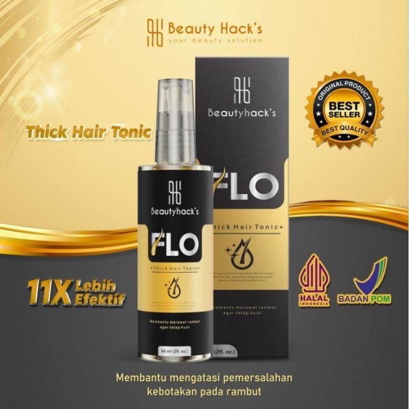 PENUMBUH RAMBUT KEBOTAKAN DINI FLO HAIR TONIC BERGARANSI
