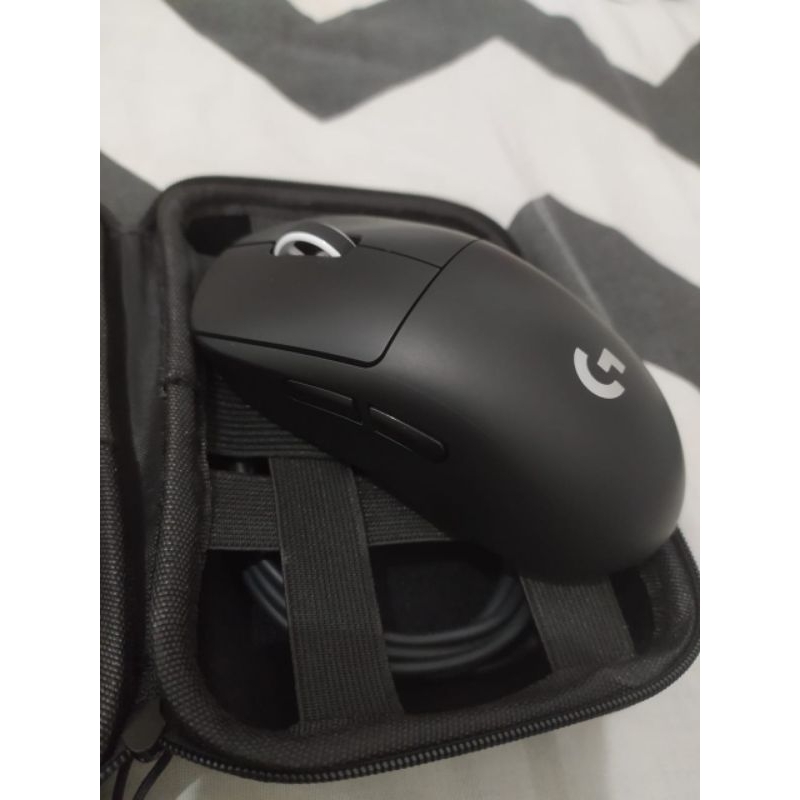 Logitech G PRO X SUPERLIGHT Wireless Gaming Mouse - Hitam, Putih