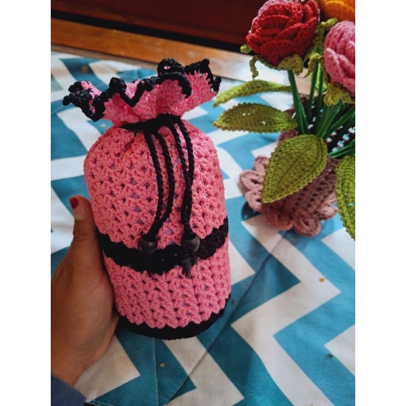 Tas Mukena Rajut /Tas Mukena Travel /Tas Mukena Crochet