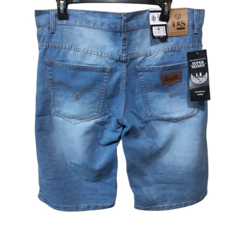 CELANA JEANS PENDEK PRIA LAKI LAKI COWOK CELANA JEANS DENIM MODEL STANDAR