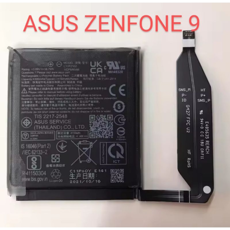 Baterai Asus Zenfone 9 C11P2102