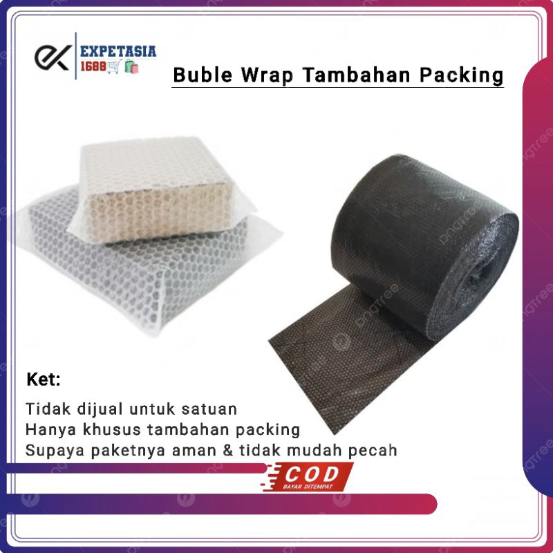 

Buble Wrap Untuk Tambahan Packing Supaya Paketnya Aman & Tidak Pecah