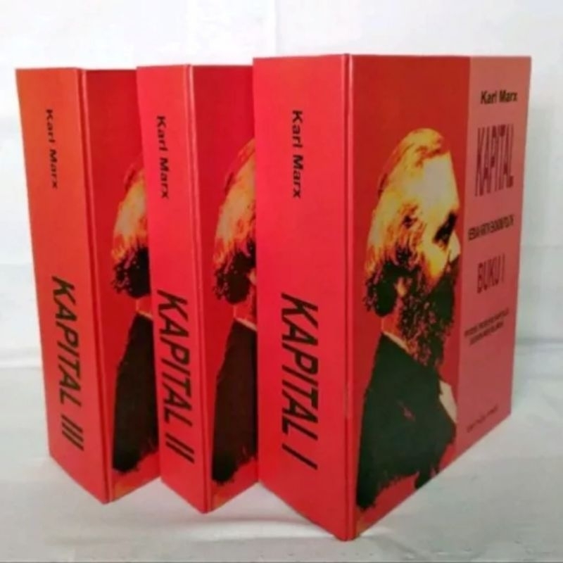 (Hard Cover) Das Kapital Jilid 1,2,3 - Karl Marx