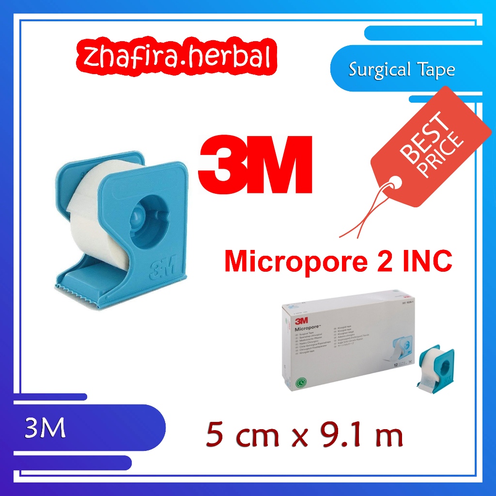 micropore 2 inch 3M /plester micropore 2 inch 3M