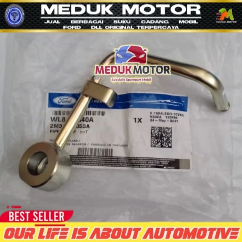 Pipa Air Water Outlet Turbo Ford Everest Ford Ranger TDi - Meduk Motor Sparepart Ford Mobil