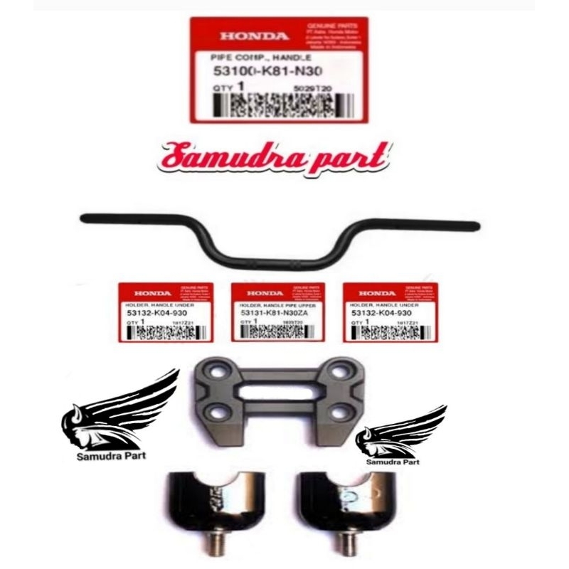 Stang stir Beat street dudukan reiser Beat street set Original