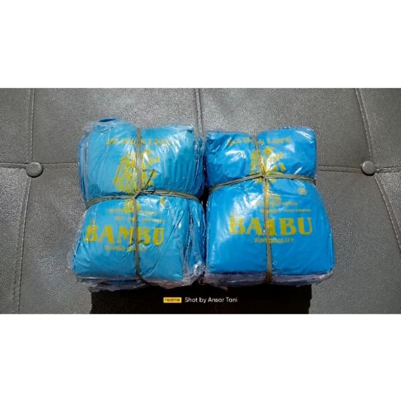 Mantel Plastik BAMBU _ setelan (baju-celana)
