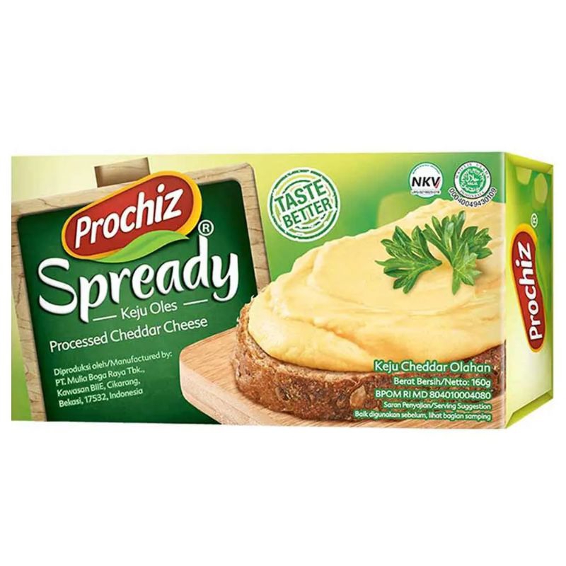 

Keju Prochiz Spready 160gram