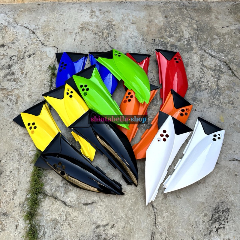Cover body klx 150 s dtracker lama Side panel Sayap jok Klx 150 old  dtracker 150 old
